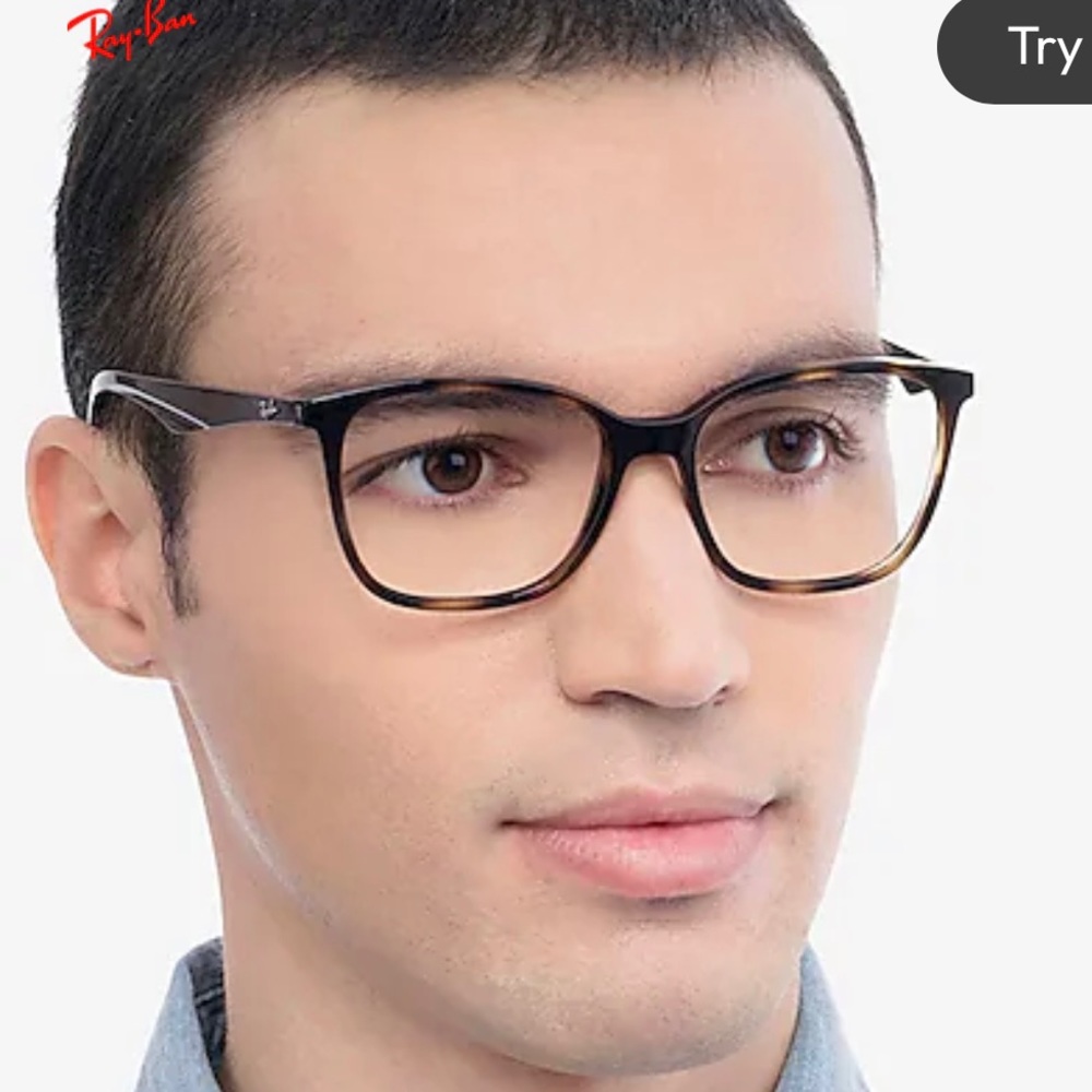 Ray-Ban RB7066 Glasses - Brown Tortoise - Picture 3 of 16
